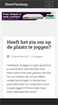 Mobile Screenshot of dieetvandaag.nl